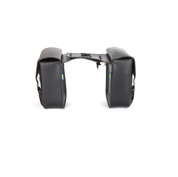 Мото дисаги Mercado Trade, 2бр, 28x30x13см, Черен