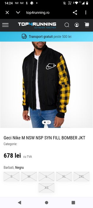 Jacketa Nike NSW bomber Xl