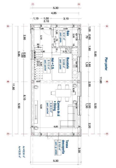 Teren + Autorizatie casa 125mp + Toate utilitatile Rediu Valea Lupului