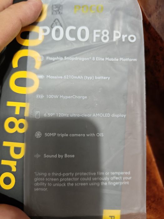 Продам телефон Poco F8 PRo 512gb