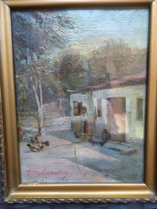 Tablou  vechi  semnat  dobosariu