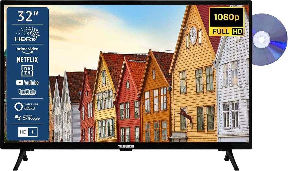 Telefunken XF32SN550SD FHD HDR - Smart TV