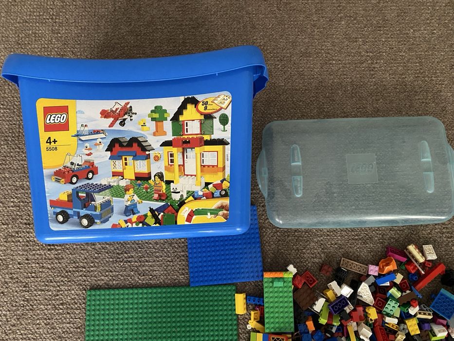 Lego кутия и основи - огромен комплект