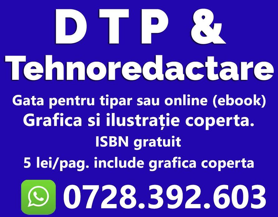 TEHNOREDACTARE | Ilustratie Grafica | Culegere text | ISBN Gratuit |