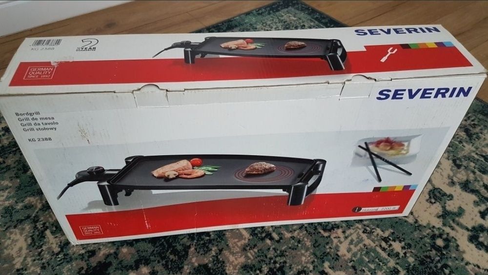 Grill electric nou Severin KG 2388 2200W