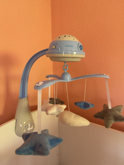 Музикална въртележка с проектор Canpol - Синя