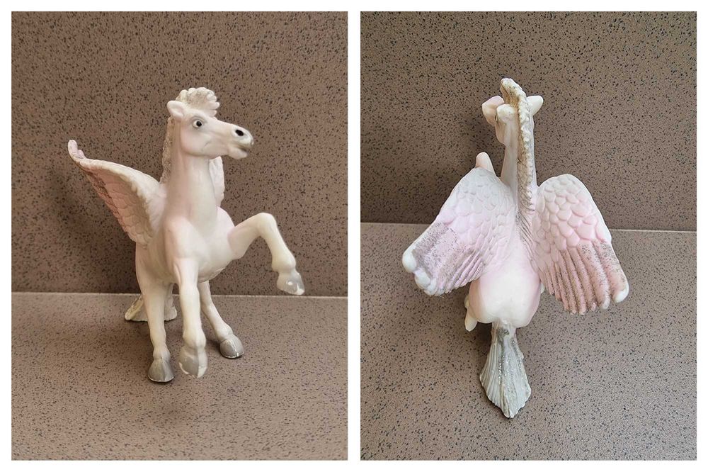 Calul inaripat Pegasus, Cal cu aripi Pegas, figurina Bullyland
