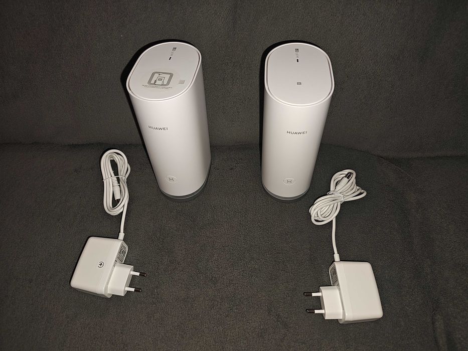 Pachet Sistem Mesh Wi-Fi 6 Huawei – 3 Unități (Huawei Mesh 3 + AX3 Quad-core)