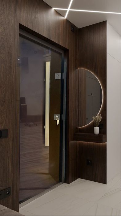 Входна врата за външни условия-Premium one glass