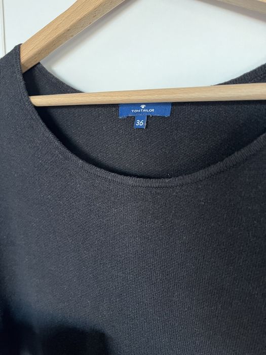 Рокля Tom Tailor - черна с джобчета 36(S) размер