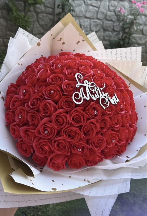 Buchete / aranjamnete din trandafir de sapun