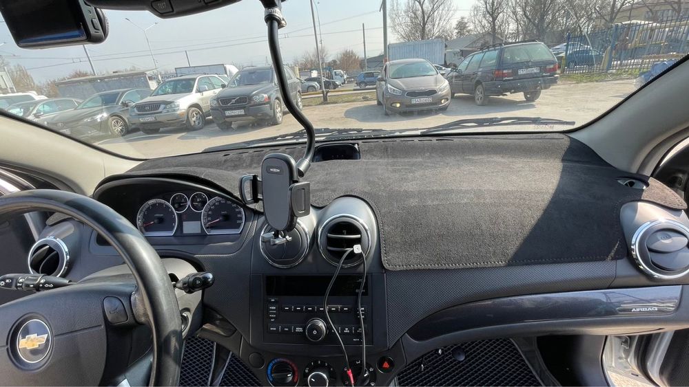 Накидка на панель/ алькантара