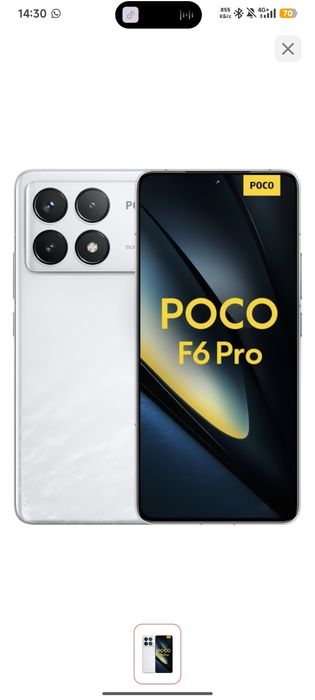 Poco f6 pro игровой телефон