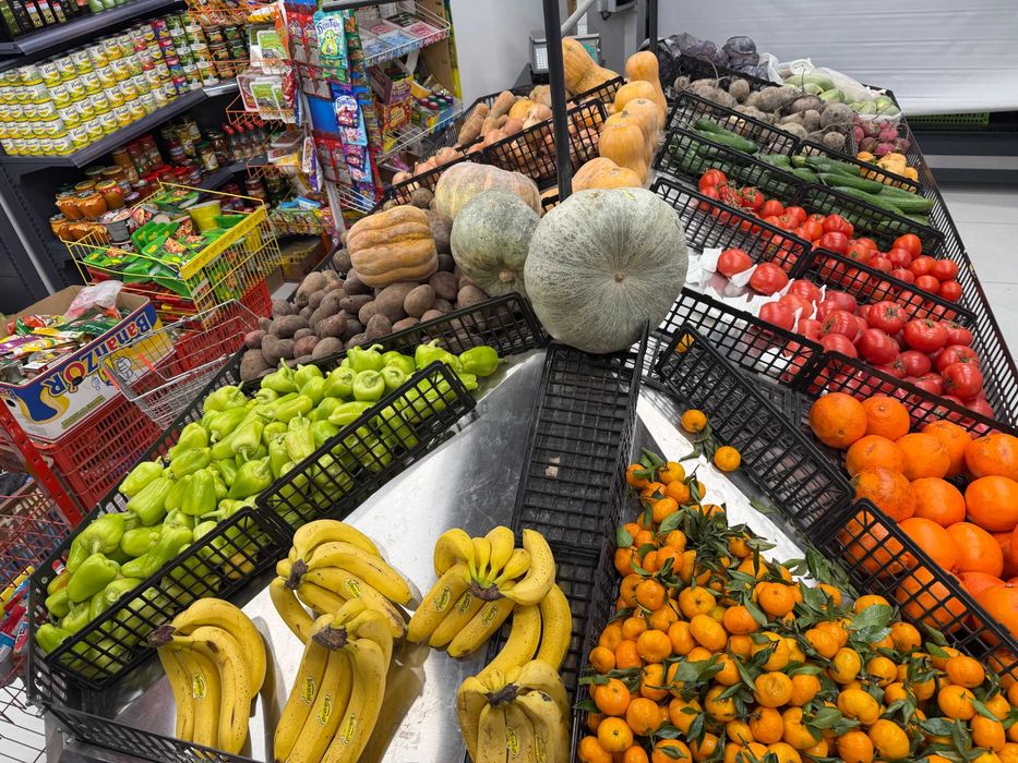 Meva-sabzavotlar uchun stellajlar | Стеллажи для фруктов и овощей