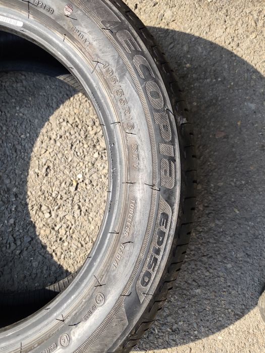 195/55/16" 2бр Bridgestone ecopia ep150,dot20г, 7мм