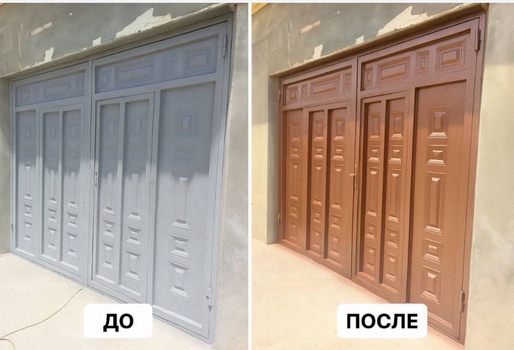 Darvoza remont qilamiz kiraskalaymiz 15 yillik stajga egamiz