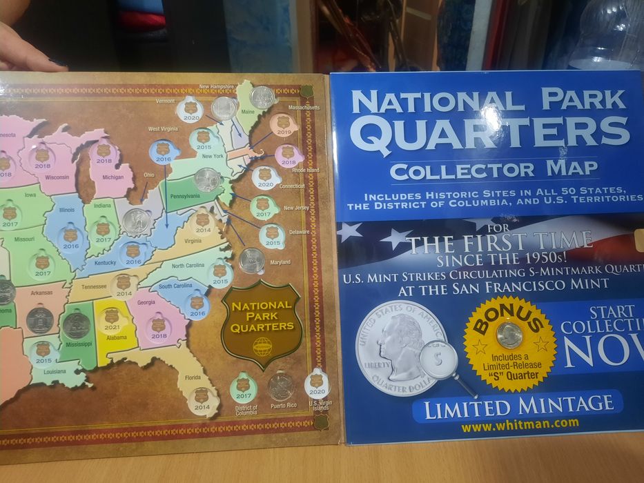 Монеты США. Парки.