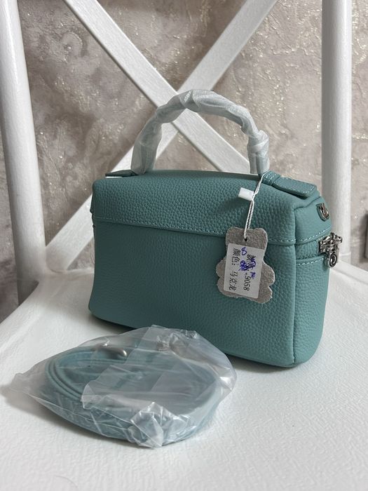 Сумка из зернистой кожы