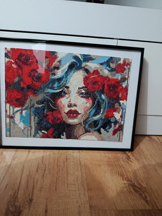 Tablouri diamante realizate de mana