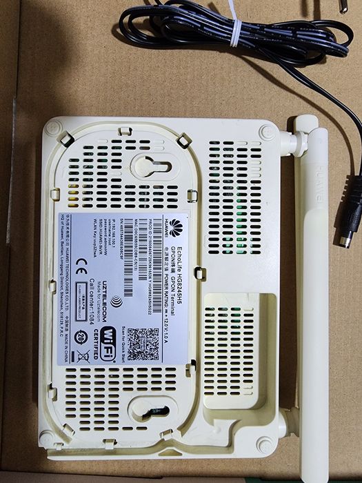 Wi fi router ишлайди. Холати яхши.