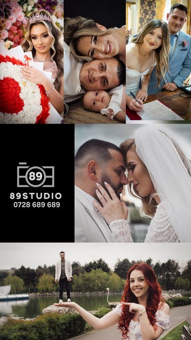 De la 500ron Pachet Foto+Video Botez Cununie Nunta Majorat