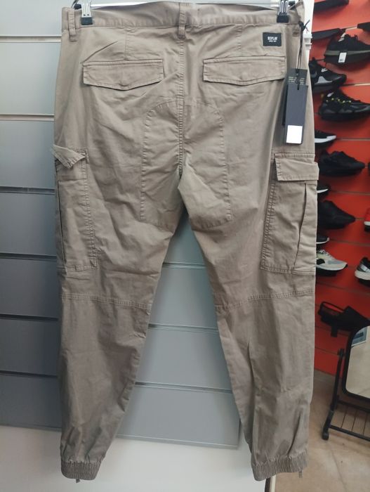 Оригинален карго панталон REPLAY W33 W34 W36 нов мъжки реплей
