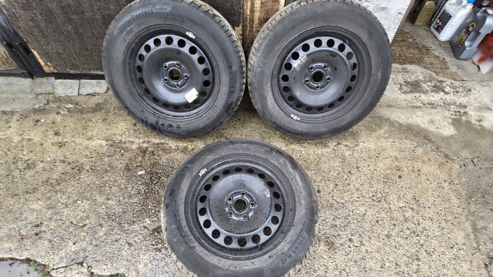 3 бр. Оригинални 17" Tiguan II 5N 5x112 6.5j ET38
