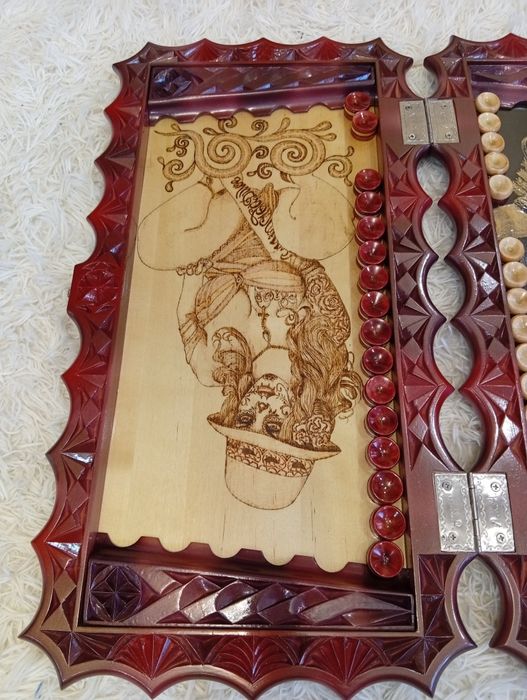 Нарды ручная работа