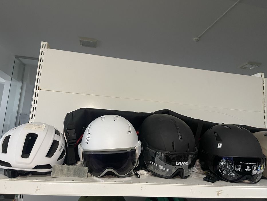 Căștii pentru bicicletă și schiuri