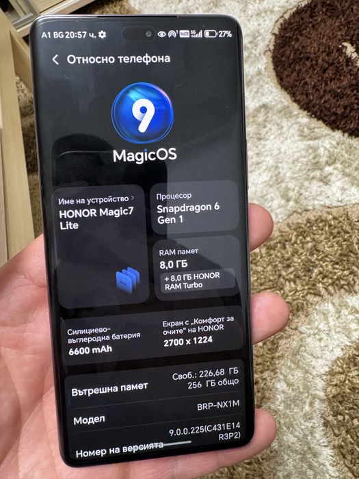 Honor Magic 7 lite 256GB