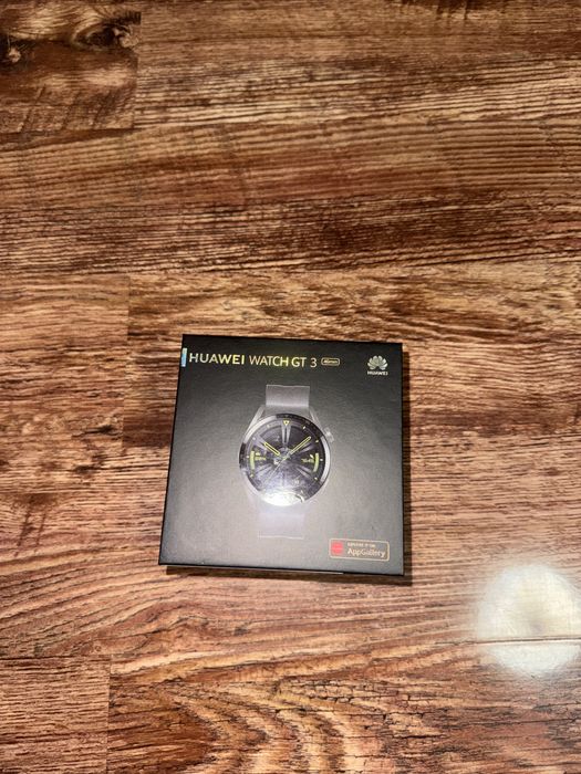 HUAWEI GT 3 46mm – impecabil, cutie + încărcător