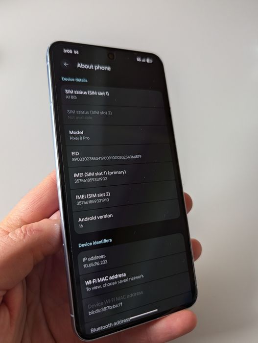 Google Pixel 8 pro БГ гаранция