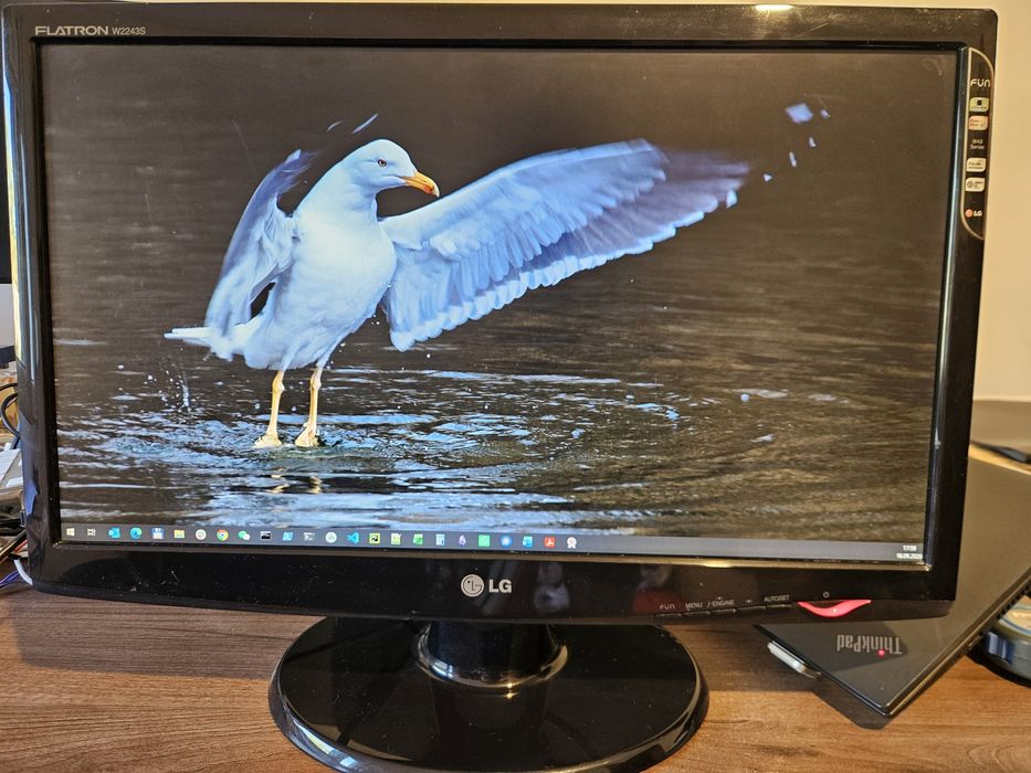 2 monitoare LG 22" + Dell UltraSharp 24" – unul funcțional, unul defect - 60 lei