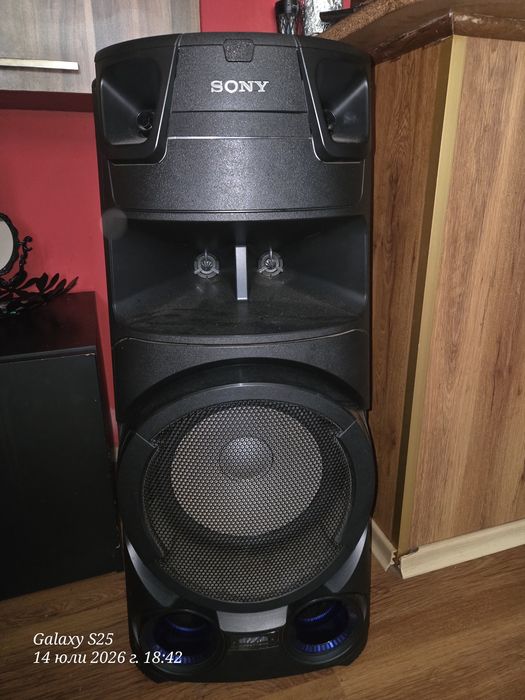 Аудио система Sony - MHC-V73D, черна