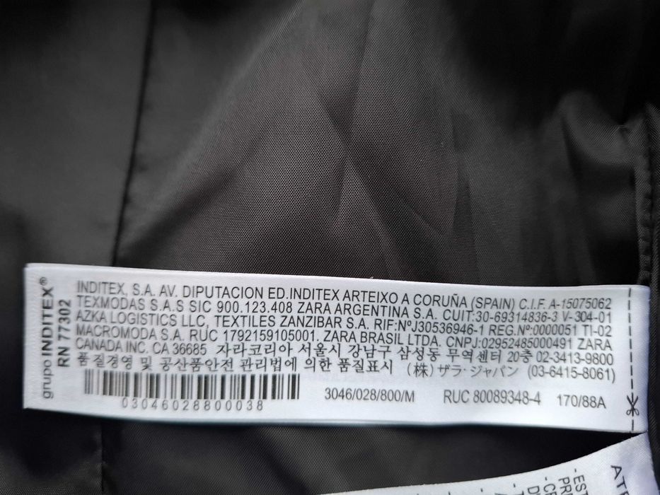 Дамско яке ZARA- ново, размер М