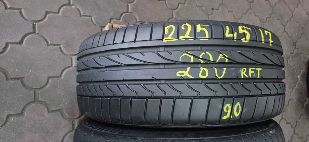 anvelope Bridgestone 225/45/17 run flat