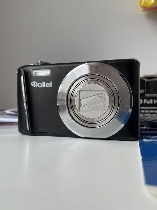 Camera Foto Digitala ROLLEI PowerFlex 700 Black, Full HD 1080p, 12.0MP 16GB Digital Camera Retro Digicam