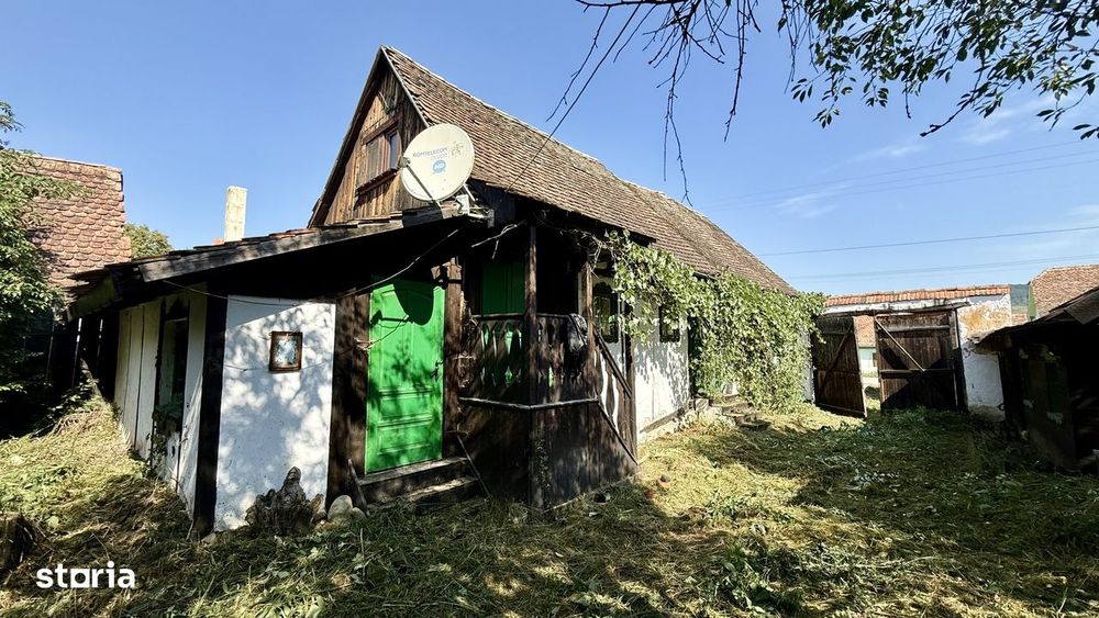 Proprietate unica de vanzare in Viscri langa casa regelui Charles