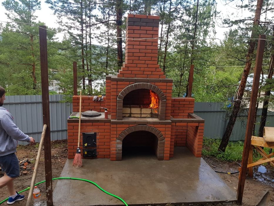 Услуги каменщика! Барбекю, мангальные зоны, беседки. Камины для дома ...