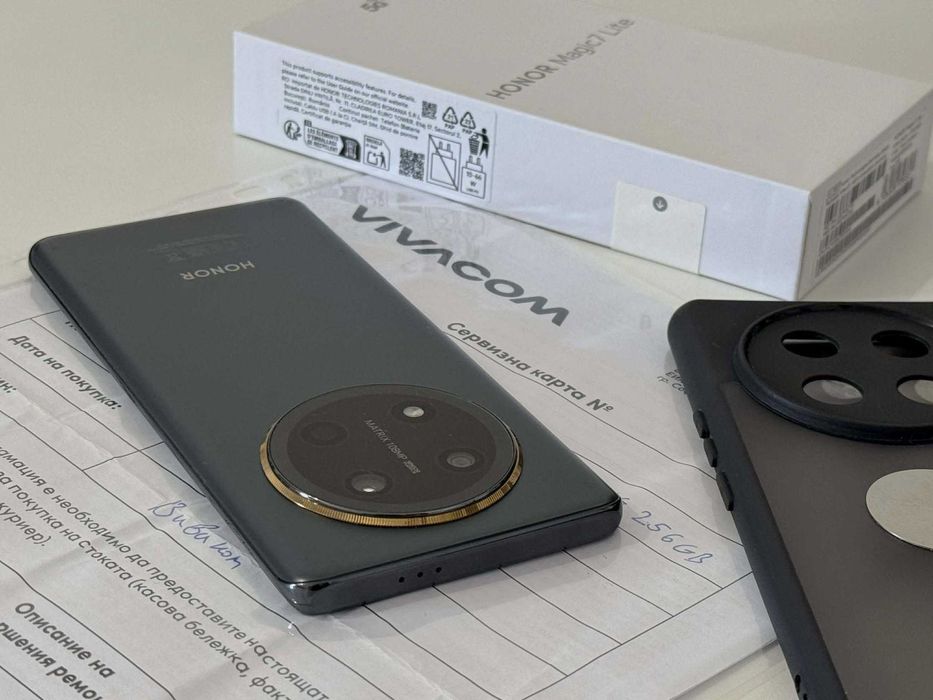 Бартер! 24м.Гаранция! Honor Magic 7 Lite Titanium Black (Черен)