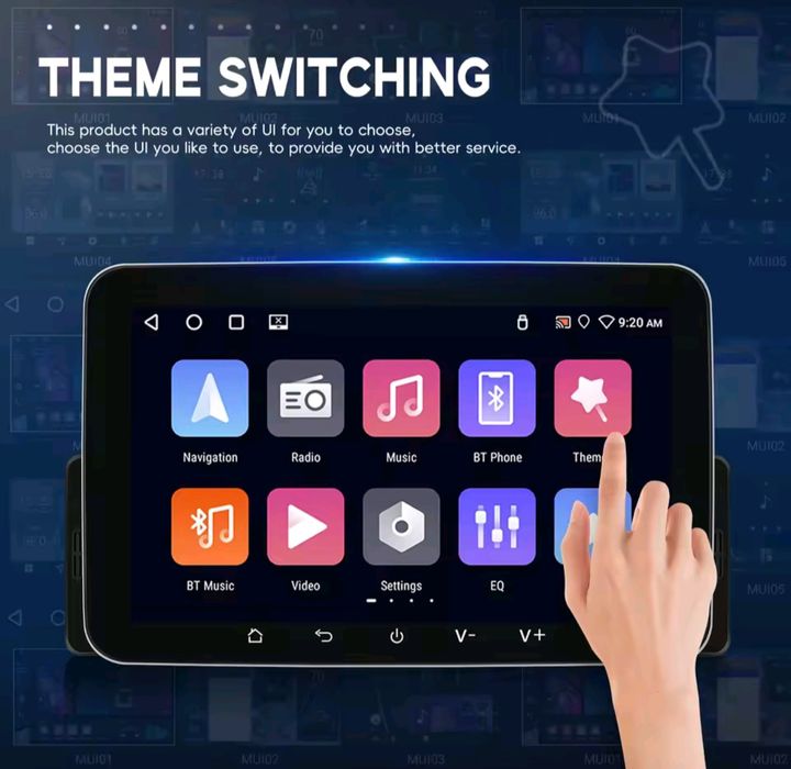 Android din 1 за кола