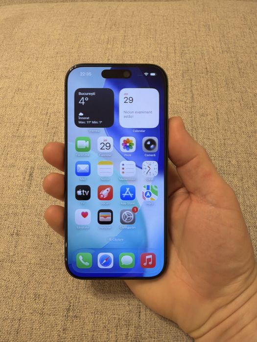 iphone 17 black 256gb, baterie 100%