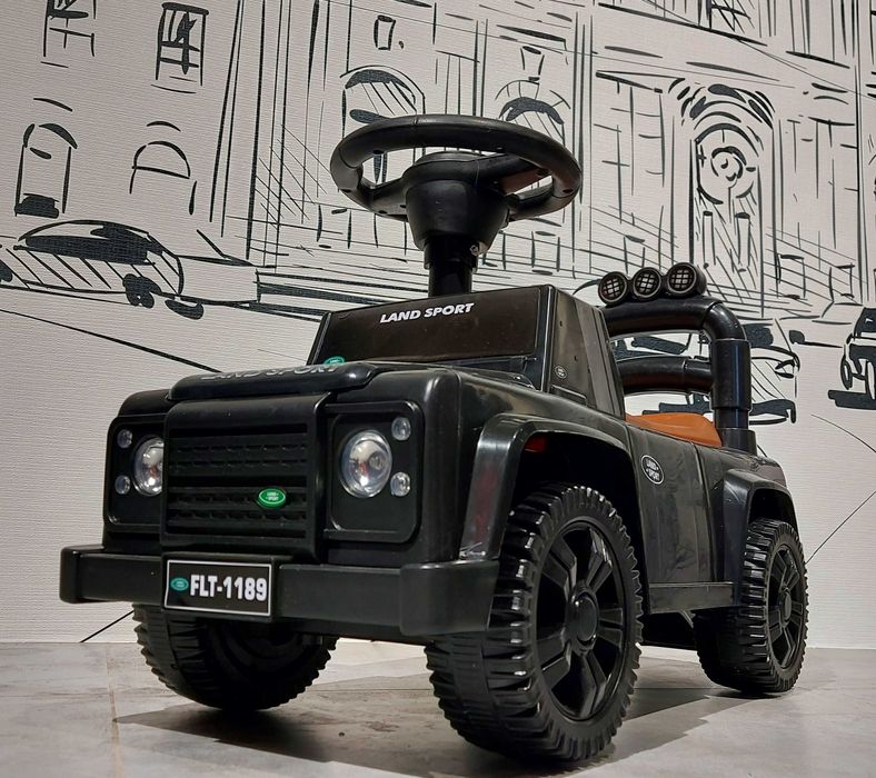 Толокар машинка Jeep, Mercedes, Бибикар, С ручкой. Каталка. Талакар