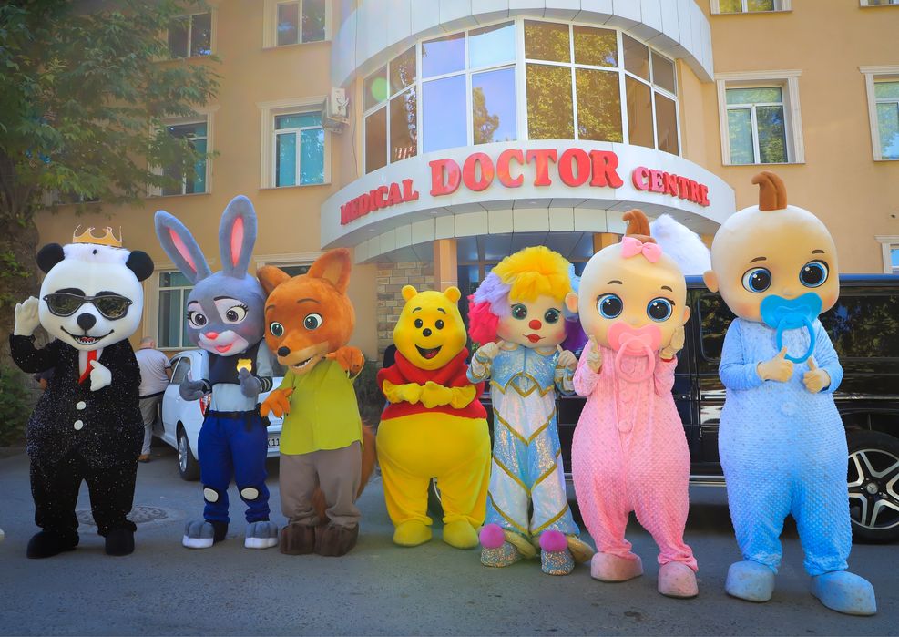 Mishkalar xizmatda Самарканд! Услуга аниматора ayiqcha mishkacha teddi