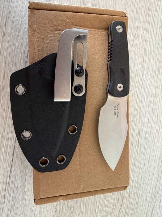 TWOSUN TS542 нож - M390 острие Kydex кания