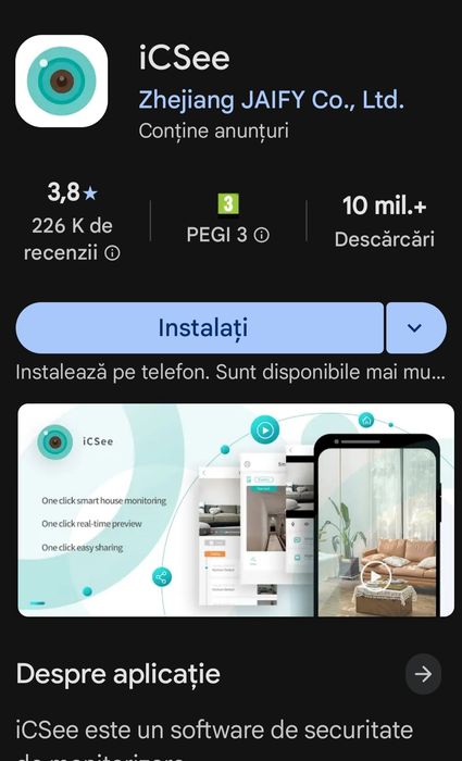 Camera video  spion ,WiFi,Full HD,Card 64 Gb.Nou.