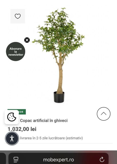 Planta artificiala Bambus Mobexpert