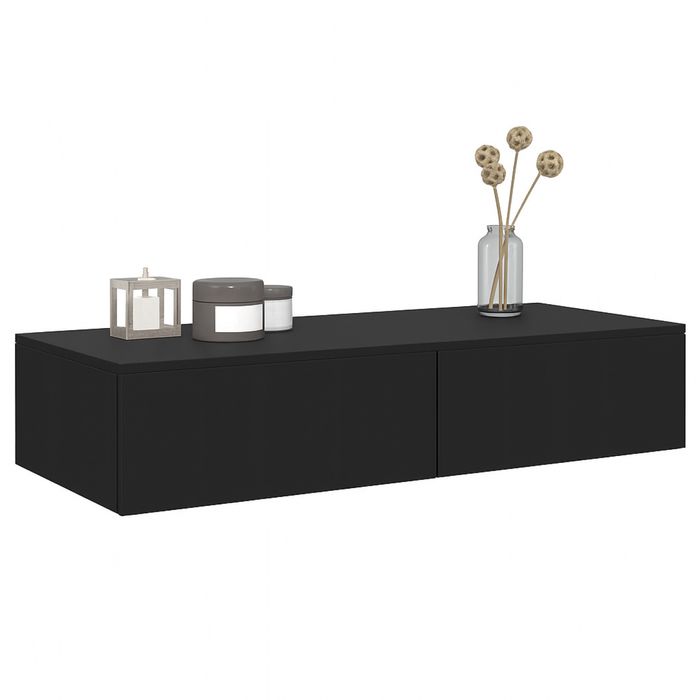 Продам подвесные тумбы МДФ черные