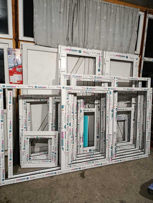 Producător Uși și Ferestre Cu Geam Termopan PVC (4,5,6,7 camere) - Calitate