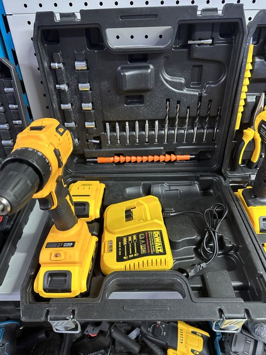 Набор Шуруповерт/Дрель/Перфоратор/Болгарка/Лазер/